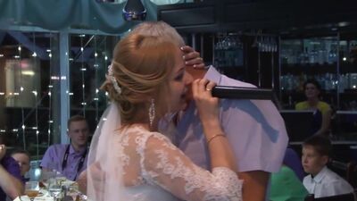 Песня папе от дочери на свадьбе!