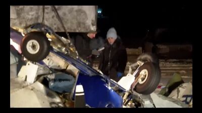 Крушение самолета в Гостилицах, Ленобласть. 3 погибших