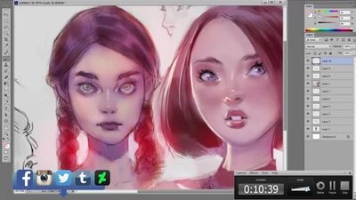 Coloring Tutorial - Purple Tint - _Wendy_
