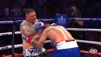 Супертяжёлый вес (свыше 90,7 кг). Энди Руис побил Криса Арреолу, побывав на грани поражения: обмены ударами и мужество!