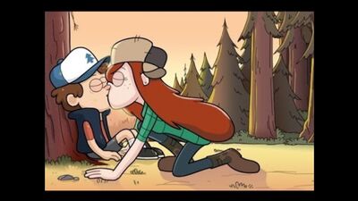 ДИППЕР И ВЕНДИ ЛЮБОВЬ! DIPPER AND WENDY! GRAVITY FALLS! ГРАВИТИ ФОЛЗ!