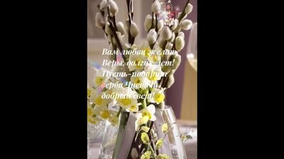 Вербное воскресенье