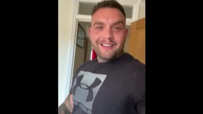 Straight lad walks in on his little stepbrother in the shower