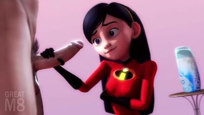 Violet Parr - handjob | The Incredibles 3d hentai pron