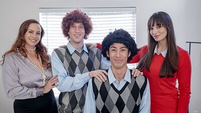 У нас вся семейка на сексе помешана