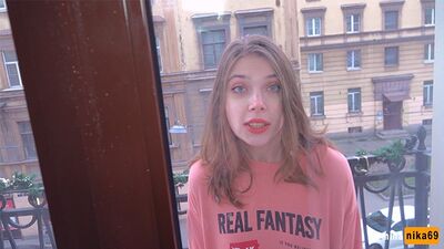 Deep Throat and Hard Fuck from an extreme girl neighbor - POV 4K