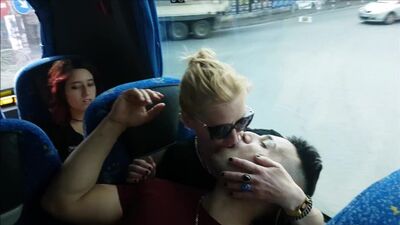 Sheri Talaini With Russian Woman in Publich