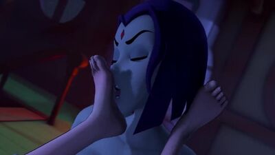 GWEN AND RAVEN IN SOME CROSSOVER ACTION ;) FUTA X FEM + FUTA X FUTA