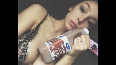 СЛИВ Насти Ивлеевой (Секс Порно Домашнее Порево Трахает Попка Сиськи брюнетка сексапильная девушка горловой минет кончил 18+