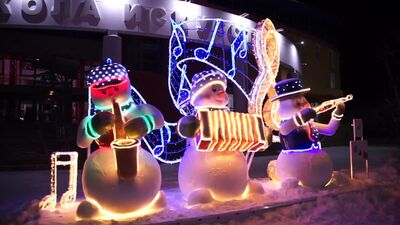 Новогодний Салехард