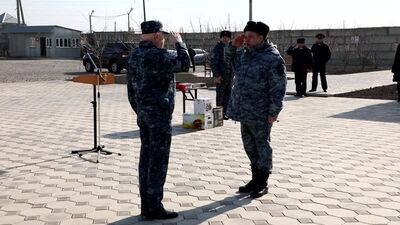 02.03.2020 Начальник ГУ посетил сводный отряд в СКР