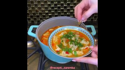 «ЧУЧВАРА» (ингредиенты в описании видео)