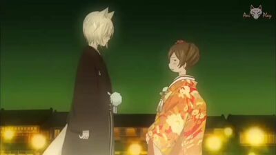 Аниме "Очень приятно, бог OVA" свадьба Томоэ и Нанами