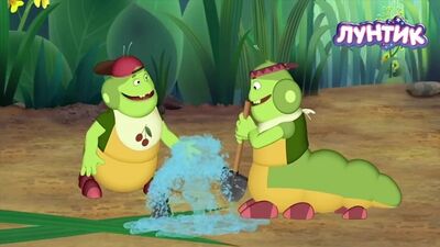 Лунтик. Вупсень и Пупсень нашли воду