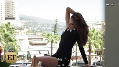 Alessandra Ambrosio Poses Completely Nude on the Cover of Ma