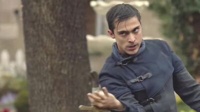 Шехзаде_Баязид_и_Шехзаде_Касым_борются_на_смерть