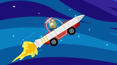 Котенок и волшебный гараж - РАКЕТА