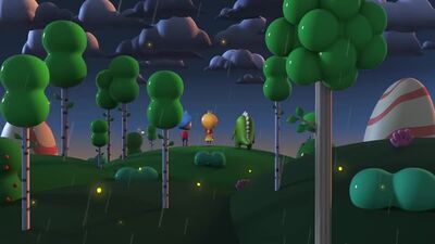 Музыкальные мультики для детей Сина и Ло. Детская Песня про молнию..mp4