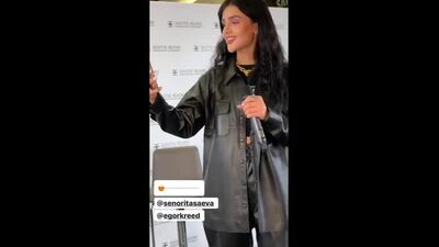 Егор Крид и Дина Саева на связи