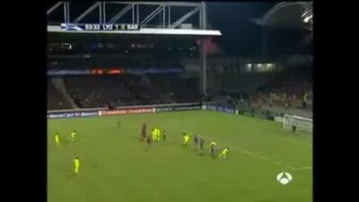 [Обзор] Лион - Барселона (1-1) [HQ]