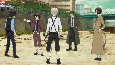 Бродячие псы: Литературные гении ТВ-1 [5 из 12] [AniDub] 1 сезон 5 серия