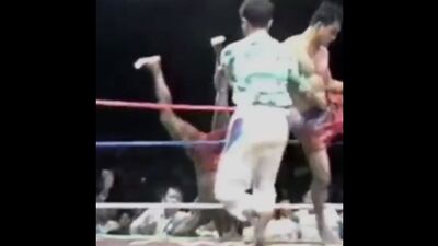 Бирманский бокс летхвей: нокауты