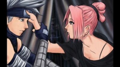 Сакура и Какаши