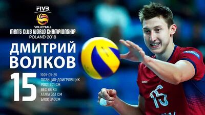 Волейбол. Дмитрий Волков. Сумасшедшая игра на FIVB Mens WCH 2018.