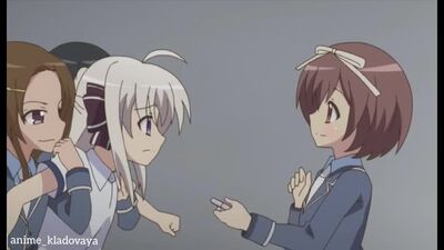 Аниме отрывок Удар Вивид