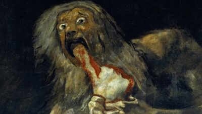 Как читать искусство: «Сатурн, пожирающий своего сына» Франсиско Гойя