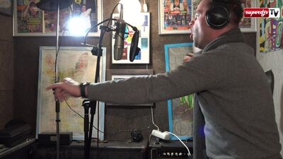 Милана Гогунская и Денис Бунин в студии