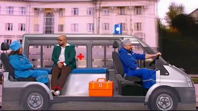 Уральские пельмени 2019: шепелявый в скорой помощи