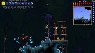 [GGGAME !!!!!] Этот босс заставит вас попотеть ! Террария с кучей модов #29