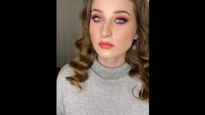 Серьги-кольца с горными хрусталем и шипами