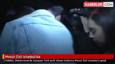 Amine Gülşe ile Mesut Özil İstanbul'da