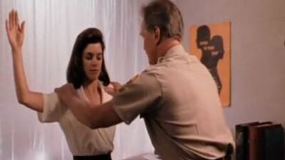 Cynthia Gibb clip from Death Warrant