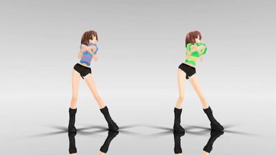 MDD-Sexy Frisk and Chara