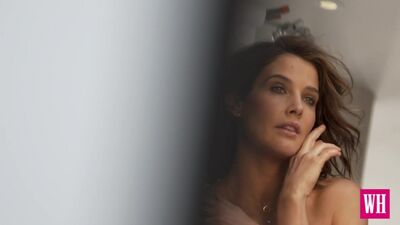 Cobie Smulders Topless - Women's Health, May 2015