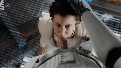 (Sound)Princess Leia blowjob pov [Star Wars;SW;TFA;Porn;Hentai;Facial;Fellatio;Facefuck;R34;SFM;порно;секс;звездные войны;минет]