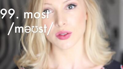 Pronounce the 100 Most Common English Words PERFECTLY _ British English Pronunci