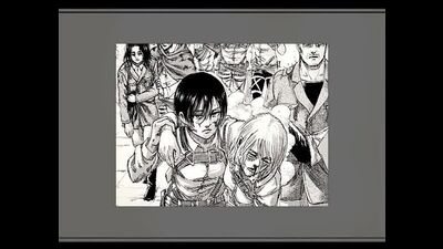 [ attack on titan; mikasa x annie ]