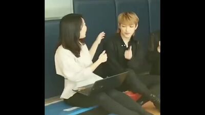 Hongjoong and his mullet