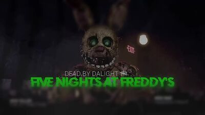 Springtrap Dead by Daylight.