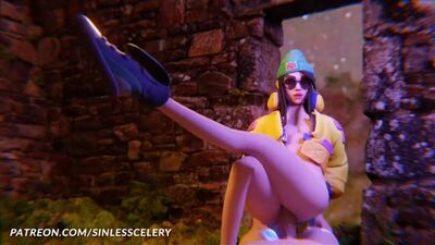 Killjoy - riding; anal fucked; 3D sex porno hentai; (by SinlessCelery) [Valorant]