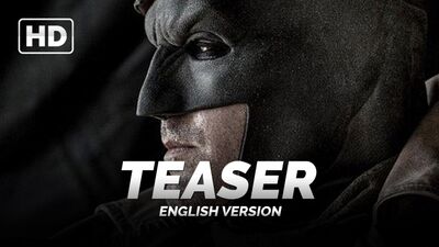 Тизер: «Бэтмен против Супермена: На заре справедливости / Batman v Superman: Dawn of Justice» 2016