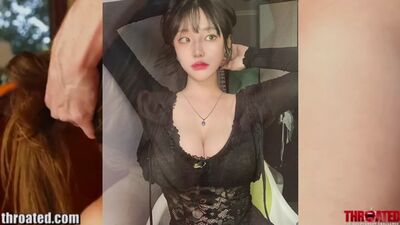 Корейский Challange со спермой (Kim Sejin)