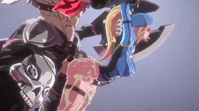 Две горячие крошки-оникс в гэнгбэнге