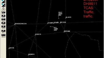 Авиакатастрофа над Боденским озером.Экран диспетчера.Черный ящик