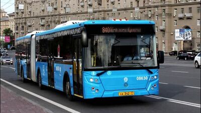 Автобусы ГУП Мосгортранс (840 маршрут до метро "Киевская")