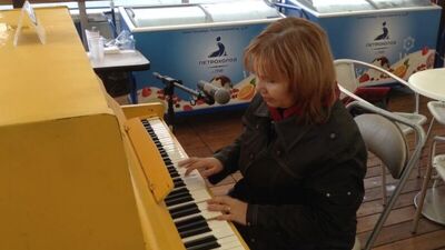 Елена Камская и Yellow piano